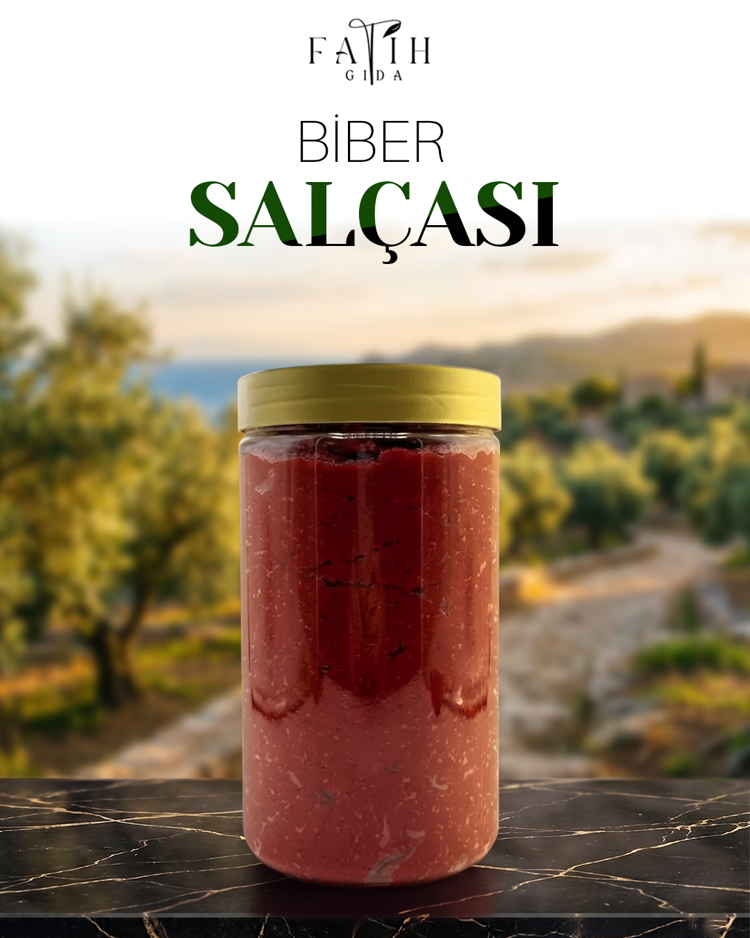Geleneksel Biber Salçası