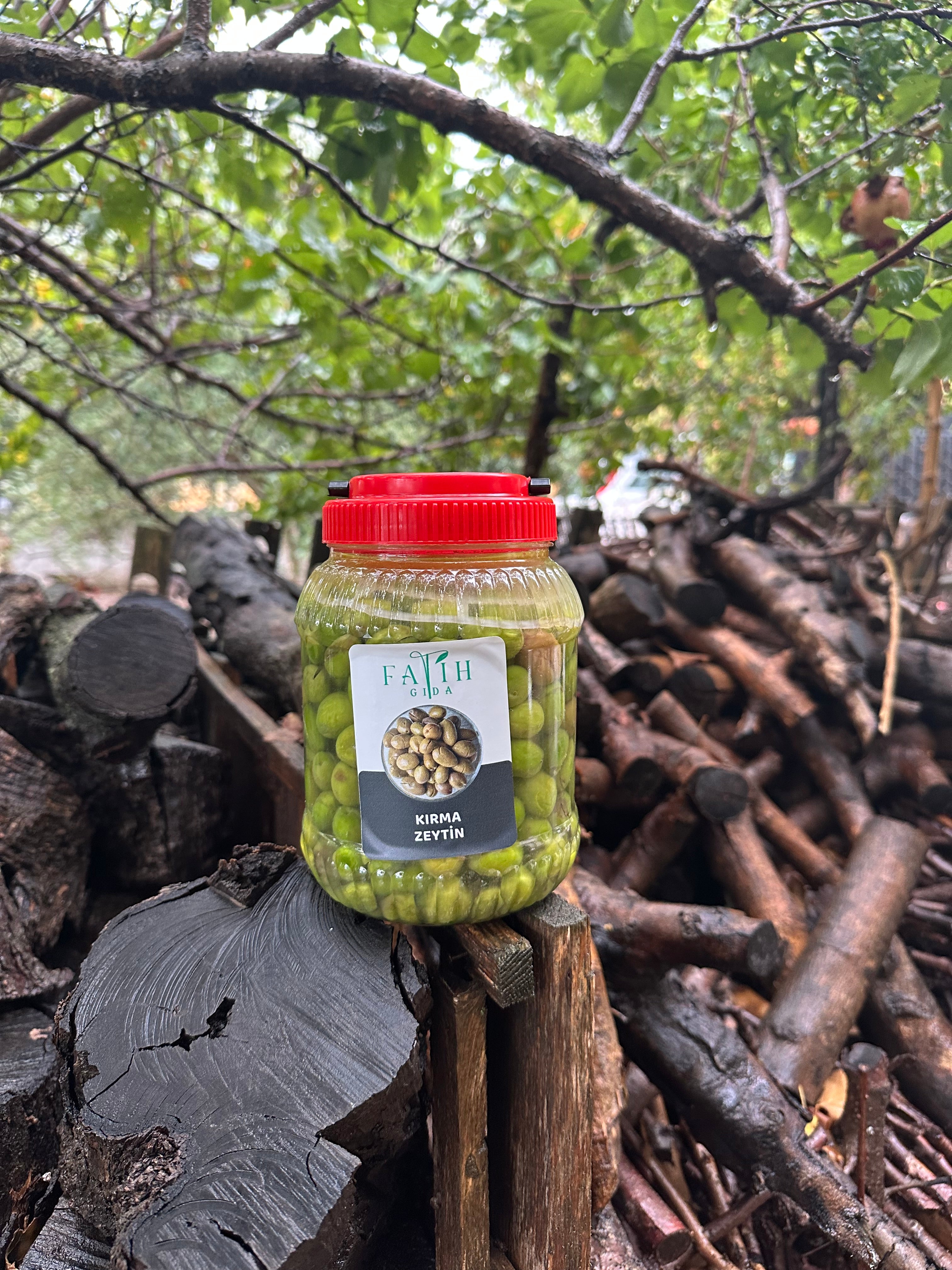 Yeşil kırma zeytin