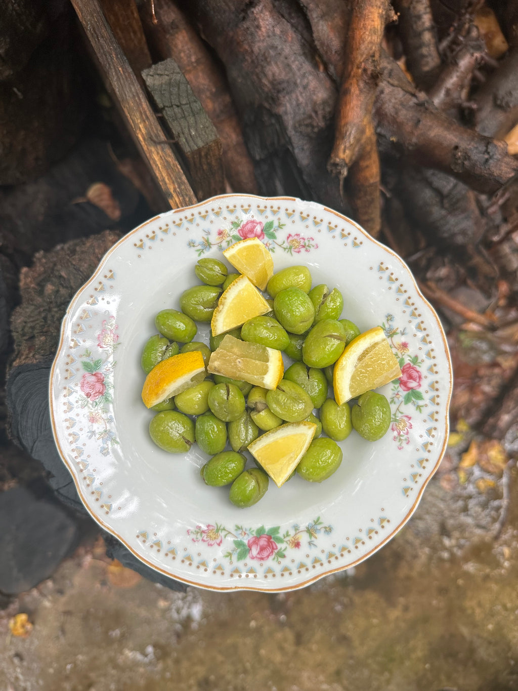 Yeşil kırma zeytin