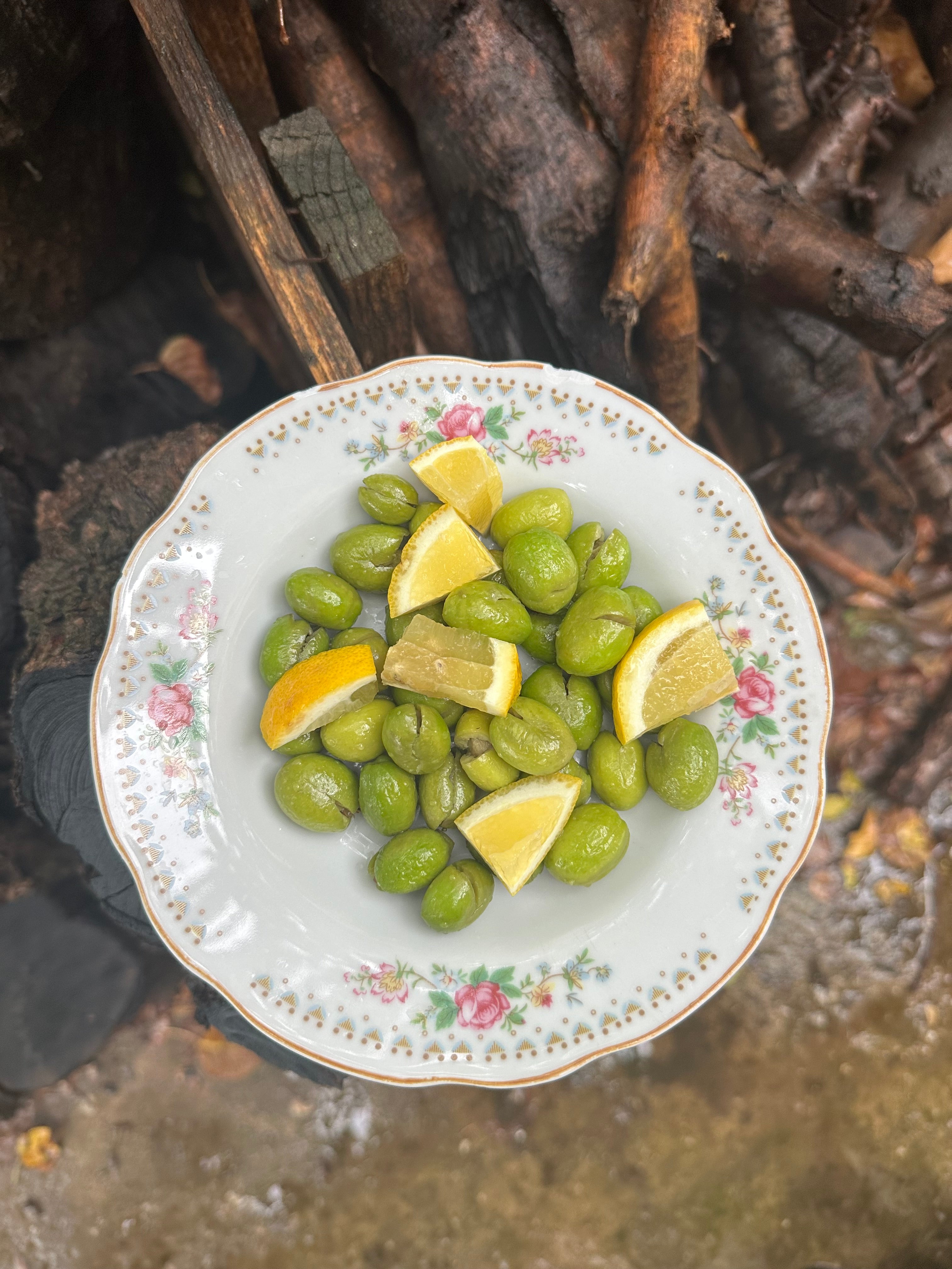 Yeşil kırma zeytin